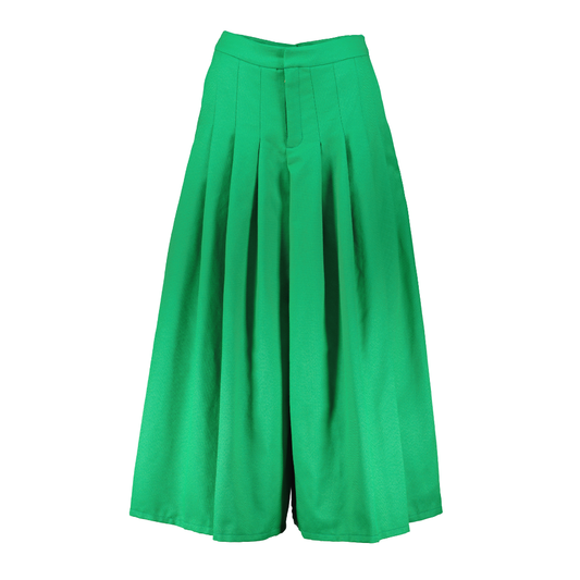 Pantalón tableado verde